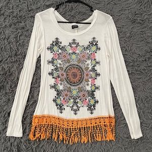 White Long Sleeve Shirt